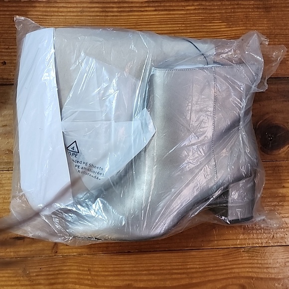 Lane Bryant Metallic Boots - Picture 3 of 5